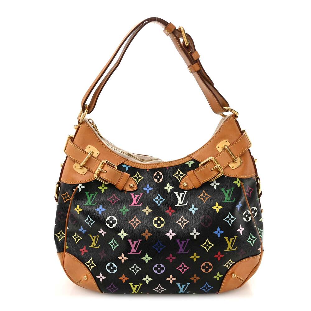 Louis Vuitton Multicolor Greta Black #262451L15B